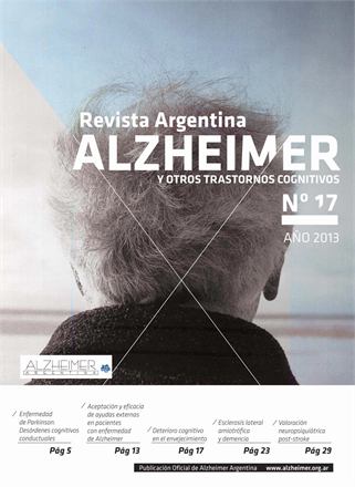 Portada de la Revista Alzheimer Nº 17, año 2013