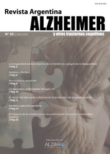 Portada de la Revista Alzheimer Nº 30, año 2023